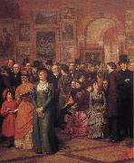 The Private View of the Royal Academy William Powell Frith